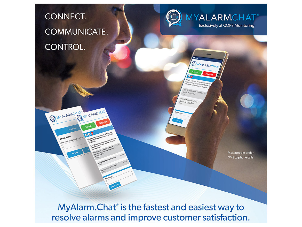 MYALARMCHAT® - Secure SMS Alarm Notification & Group Chat to Cancel or Escalate Alarms
